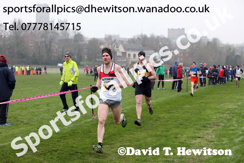 Senior men, Durham Cathedral Cross Country Relays. Photo: David T. Hewitson/Sports for All Pics